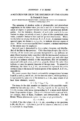 A Notation for use in the Discussion of Star Colors(en)(2s)