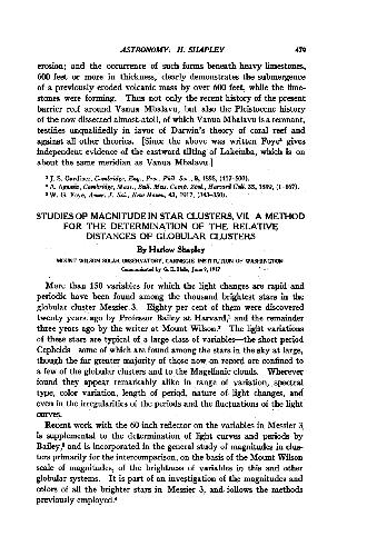 [Article] Studies of Magnitude in Star Clusters VII. A Method for the Determination of the Relative Distances