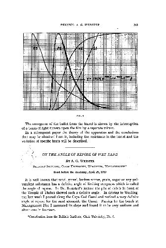 On the Angle of Repose of Wet Sand (1919)(en)(3s)