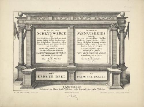 Verscheyden schrynwerck als portalen, kleerkassen, buffetten, ledikanten, tafels, kisten, stoelen, bancken, schabellen