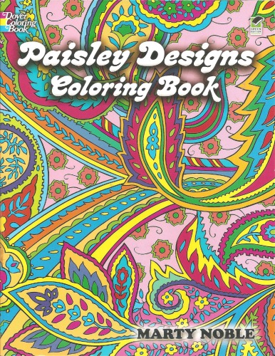 Paisley Designs Coloring Book