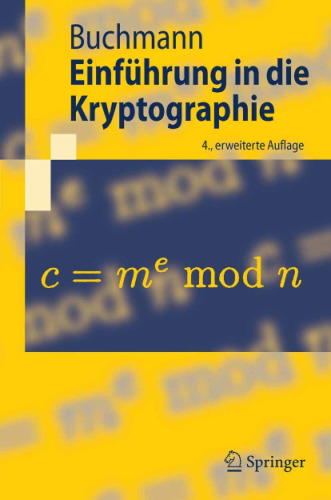 Einführung in die Kryptographie