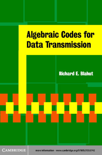 Algebraic codes for data transmission