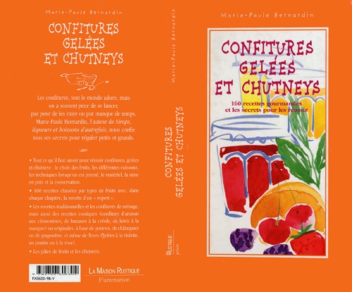 Confitures, gelees et chutneys