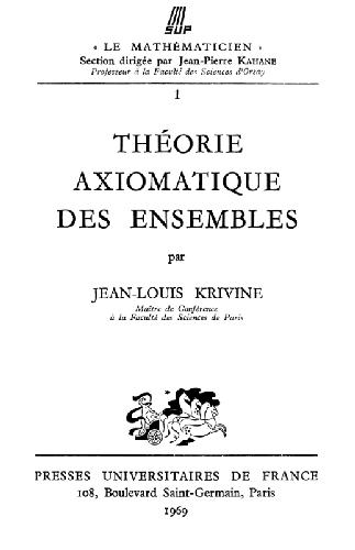 Theorie axiomatique des ensembles