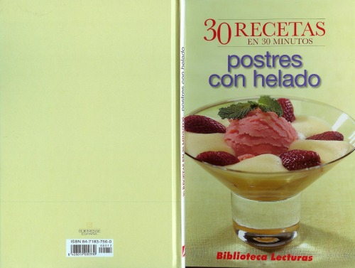 30 Recetas en 30 Minutos: Postres con Helado