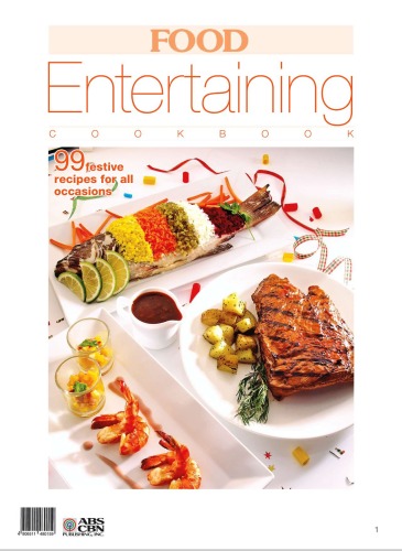 Food Entertaining Cookbook