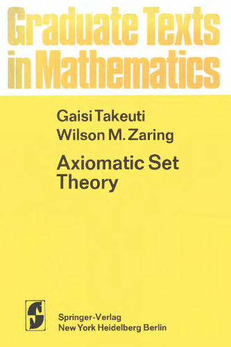 Axiomatic Set Theory