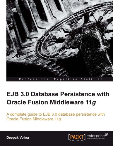 EJB 3.0 Database Persistence with Oracle Fusion Middleware 11g