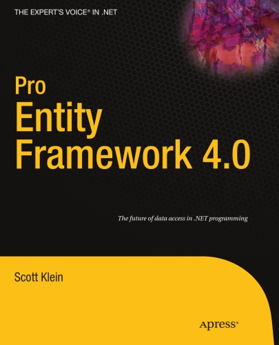 Pro Entity Framework 4.0