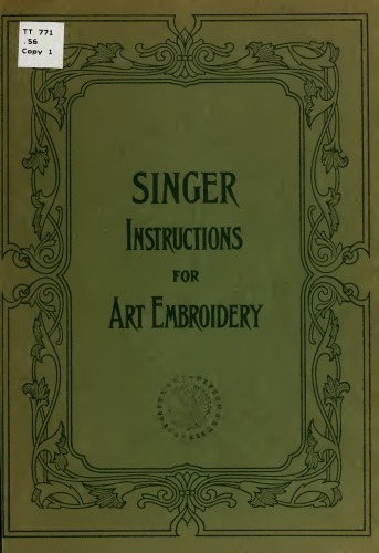 Singer instructions for art embroidery