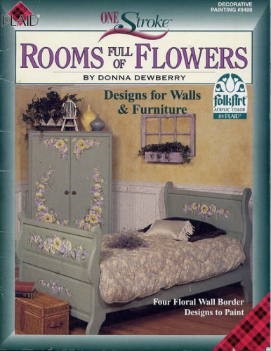 One Stroke Rooms Full of Flowers (Decorative Painting #9498)