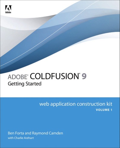 Adobe ColdFusion 9 Getting Started V1