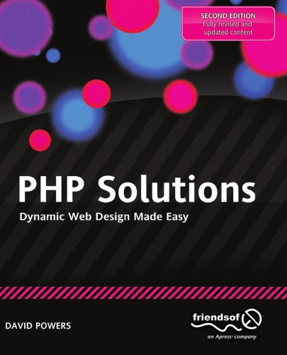 PHP Solutions: Dynamic Web Design Made Easy