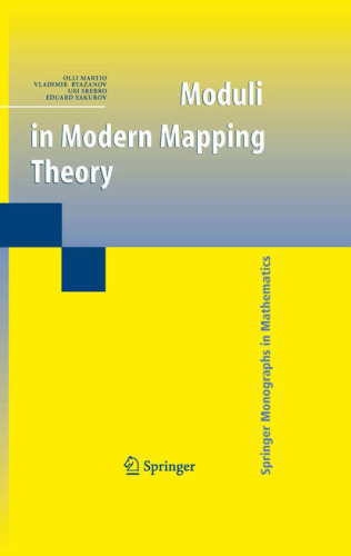 Moduli in modern mapping theory