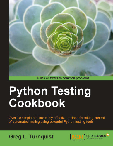 Python Testing Cookbook  