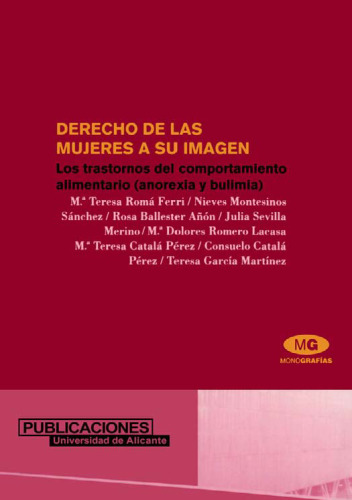 Derecho de las mujeres a su imagen: los trastornos del comportamiento alimentario (anorexia y bulimia)  