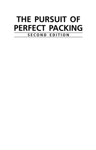 The pursuit of perfect packing