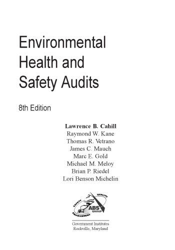 Environmental Health and Safety Audits  