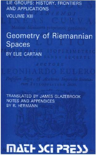 Geometry of Riemannian spaces