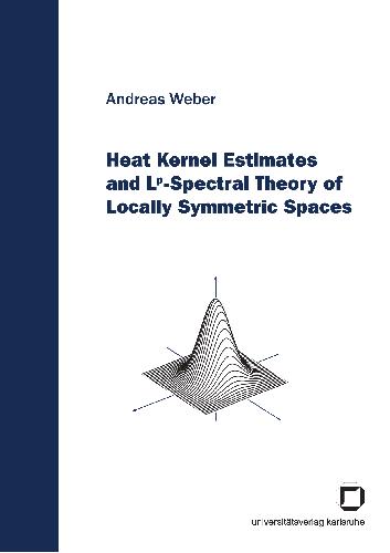 Heat kernel estimates and Lp-spectral theory of locally symmetric spaces