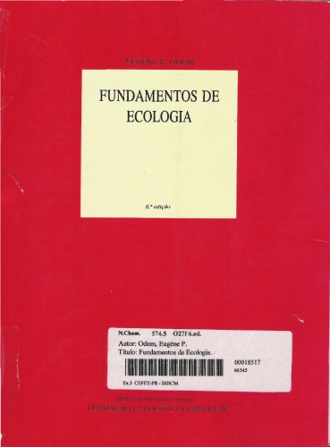 Fundamentos de Ecologia  