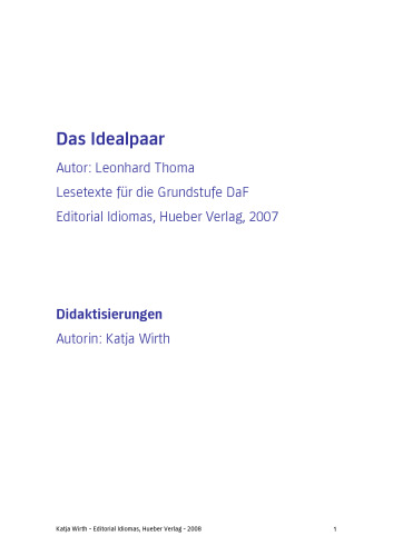 Das Idealpaar  