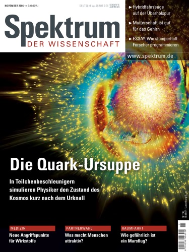 Spektrum der Wissenschaft November 2006  issue 11