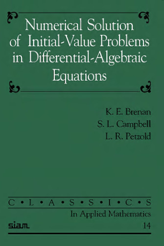 Numerical solution of initial-value problems in differential-algebraic equations