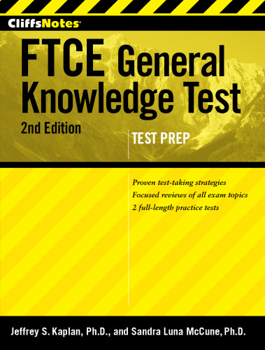 CliffsNotes FTCE General Knowledge Test  