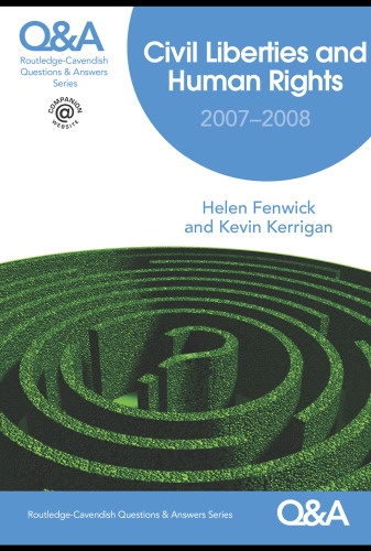 Q&A Civil Liberties & Human Rights 2007 2008 (Questions and Answers)  