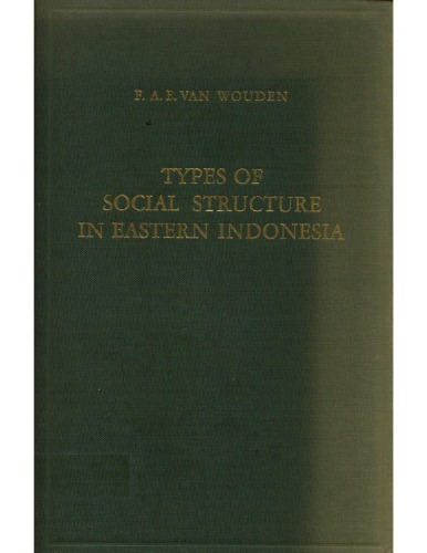 Types of social structure in eastern Indonesia  