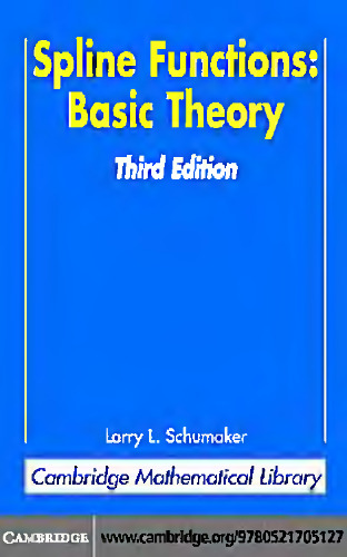 Spline functions: basic theory