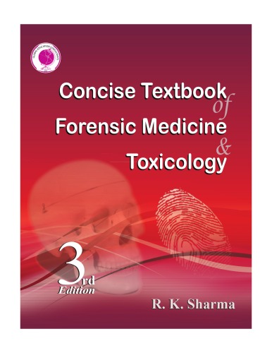 Concise Textbook of Forensic Medicine & Toxicology, 3rd Edition