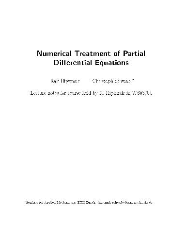 Numerical treatment of PDEs. Finite element method