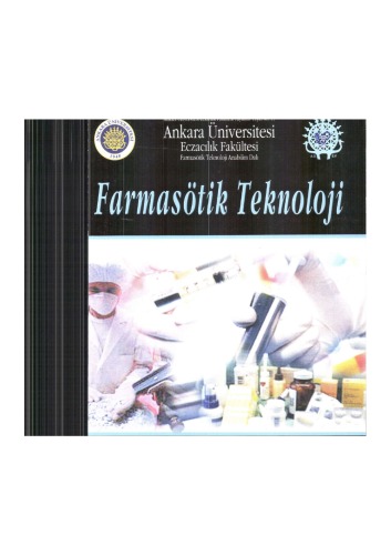 Farmasötik Teknoloji (Pharmaceutical Technology)  