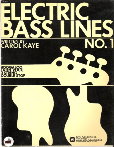 Electric Bass Lines No. 1  