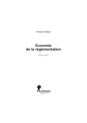 Économie de la réglementation  