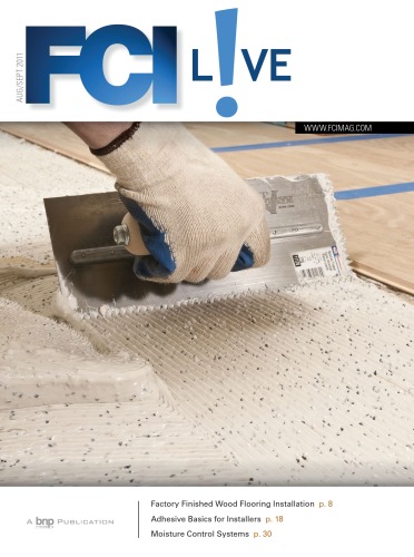 Floor Covering Installer Aug-Sep 2011  