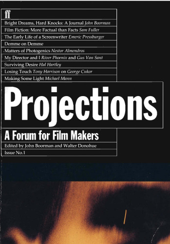 Projections: A Forum for Film-Makers  