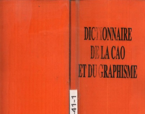 Dictionnaire de la CAO et du graphisme  