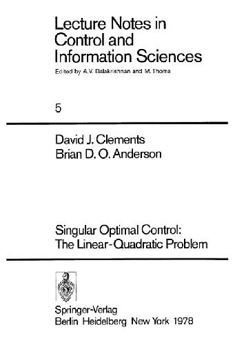 Singular optimal control: The linear-quadratic problem