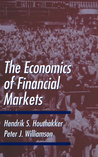 The economics of financial markets