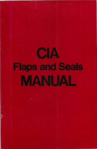 CIA Flaps And Seals Manual  