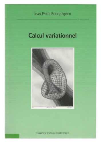 Calcul variationnel  