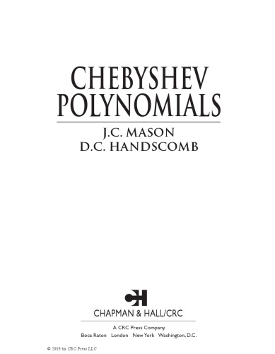 Chebyshev polynomials