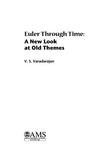 Euler through time: a new look at old themes (AMS 2006)