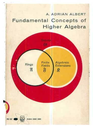 Fundamental Concepts of Higher Algebra  