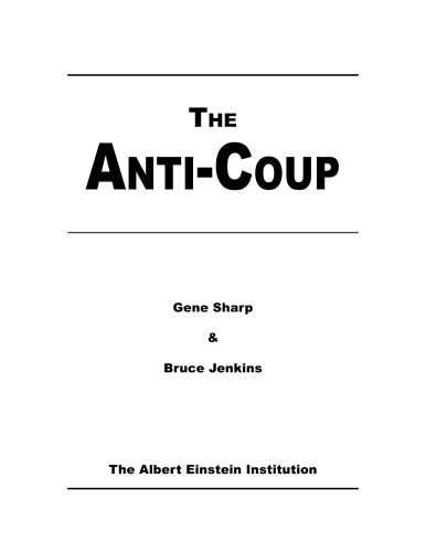 The Anti-Coup  