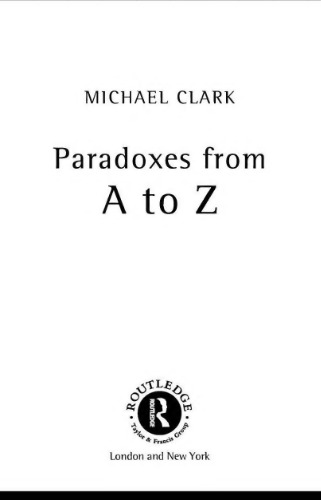 Paradoxes from A to Z